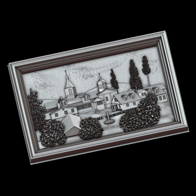 relief 3D Baskı Modeli .c4d .max .obj .3ds .fbx .stl .blend 