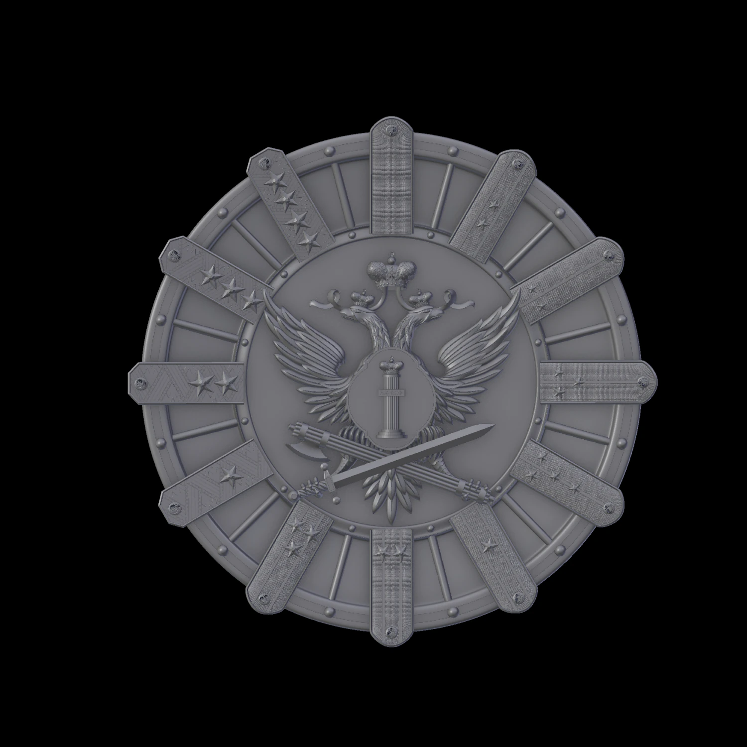relief 3D Print Model .c4d .max .obj .3ds .fbx .stl .blend