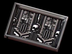 구호 거인 3D 프린트 모델