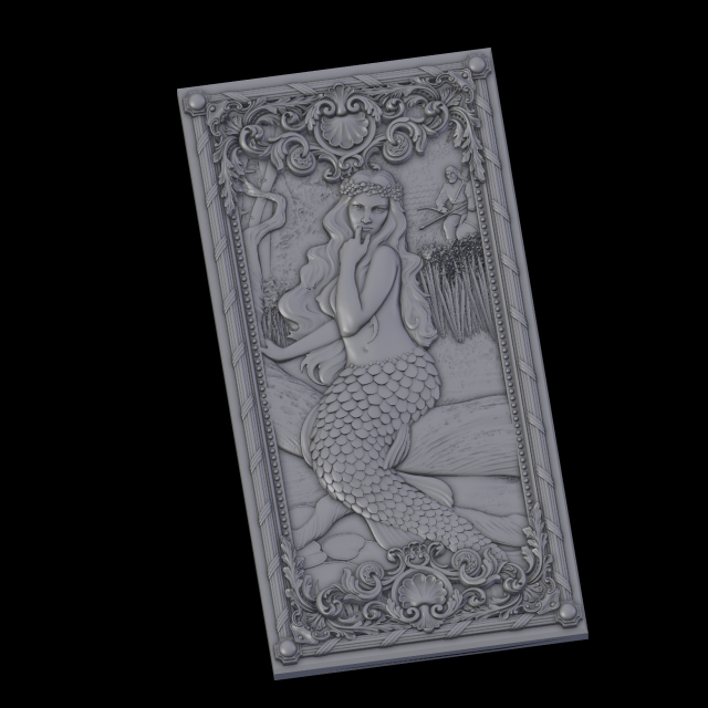 relief Model Cetak 3D .c4d .max .obj .3ds .fbx .stl .blend 