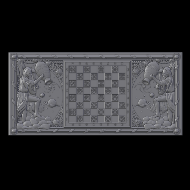relief Modello di stampa 3D .c4d .max .obj .3ds .fbx .stl .blend