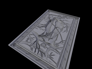 relief 3D-printmodel