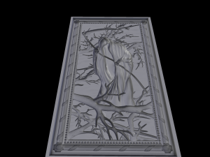 relief 3D-printmodel
