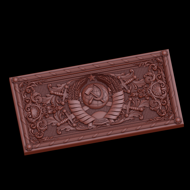 relief 3D-Druckmodell .c4d .max .obj .3ds .fbx .stl .blend 
