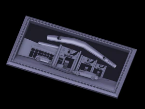 relief 3D Print Model