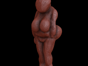 venus of the paleolithic 2vers 3D-printmodel