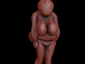 venus of the paleolithic 2vers 3Dプリントモデル