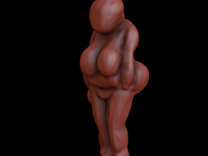 venus of the paleolithic 2vers 3Dプリントモデル