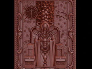 relief mammon 3D Print Model