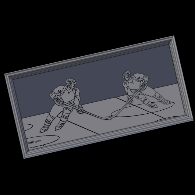 relief 3D Baskı Modeli .c4d .max .obj .3ds .fbx .stl .blend 