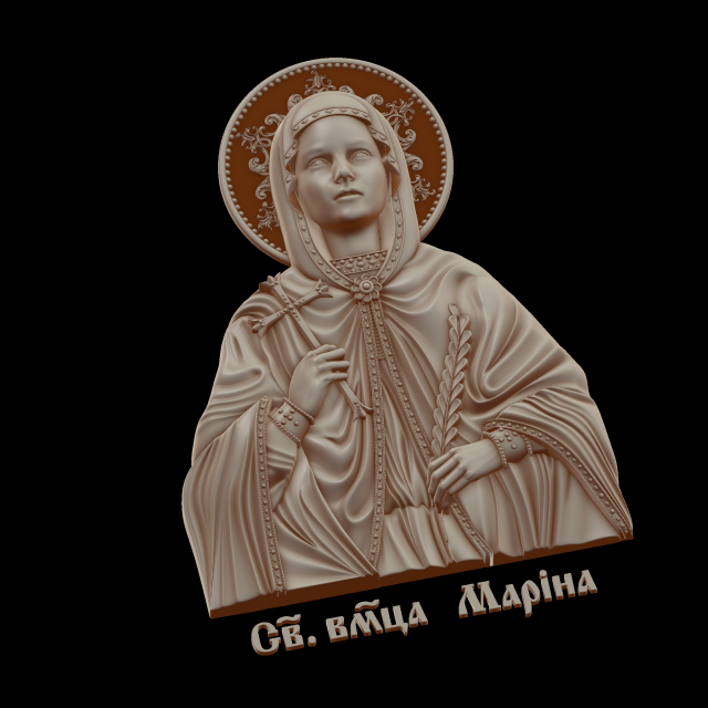 relief 3D प्रिंट मॉडल .c4d .max .obj .3ds .fbx .stl .blend 