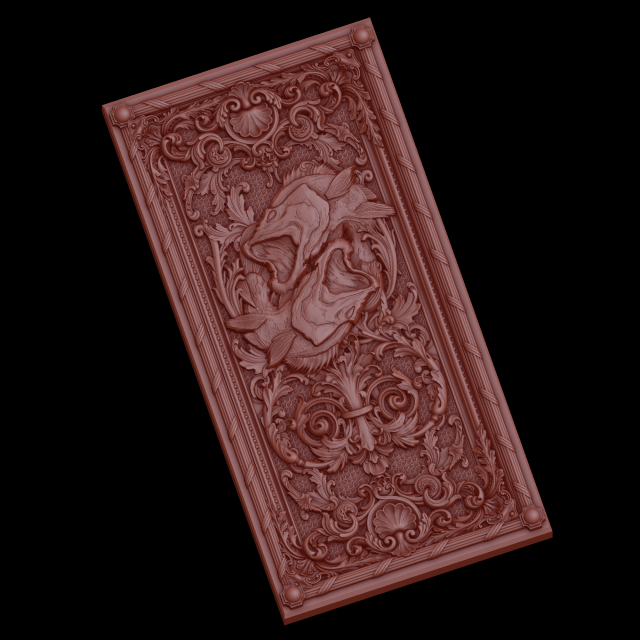 relief 3D Принт Модель .c4d .max .obj .3ds .fbx .stl .blend 