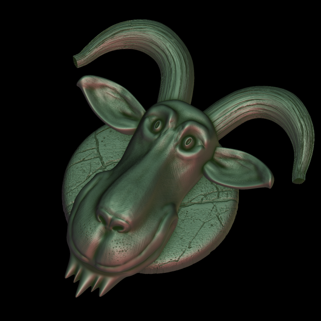 relief 3D 打印模型 .c4d .max .obj .3ds .fbx .stl .blend