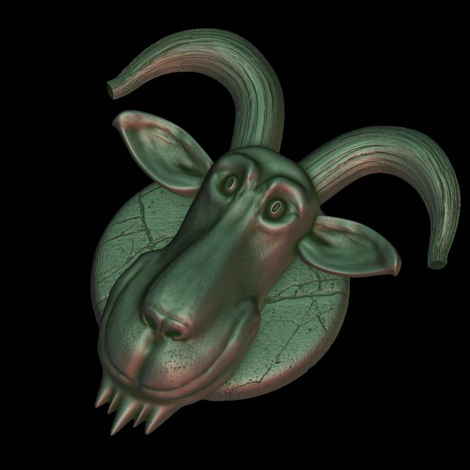 relief 3D Print Model .c4d .max .obj .3ds .fbx .stl .blend 