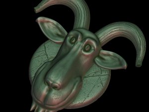 relief Modelo de impresión 3D