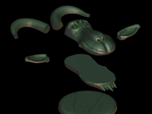 relief 3D 打印模型