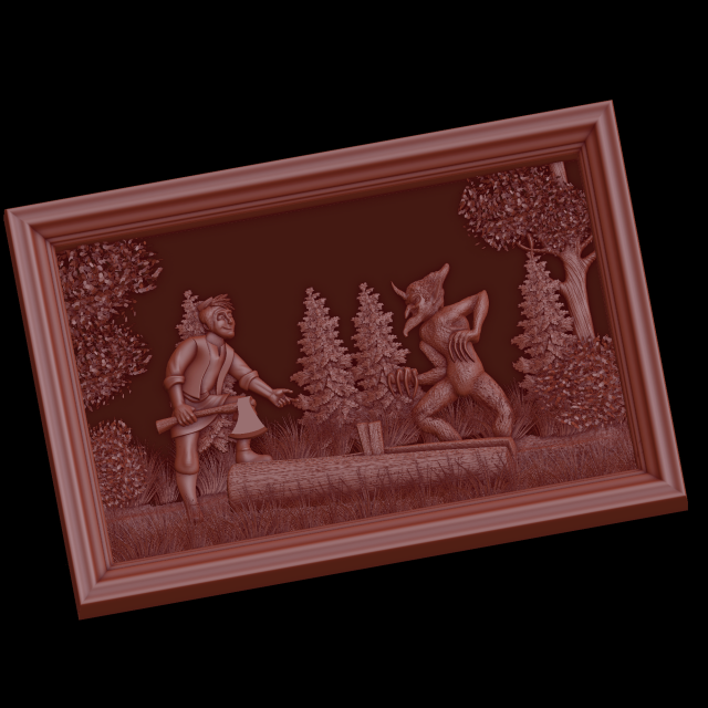 relief Modelo de impresión 3D .c4d .max .obj .3ds .fbx .stl .blend 