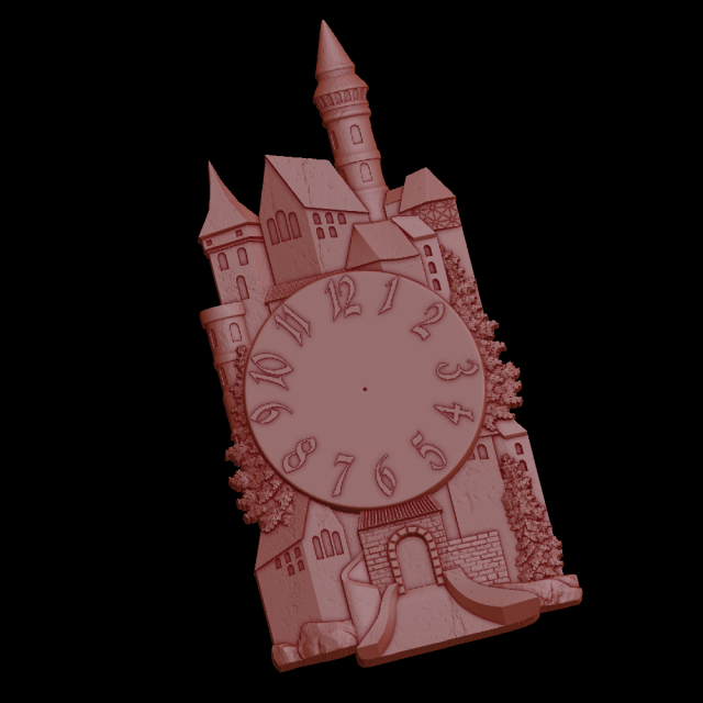 relief Modello di stampa 3D .c4d .max .obj .3ds .fbx .stl .blend 