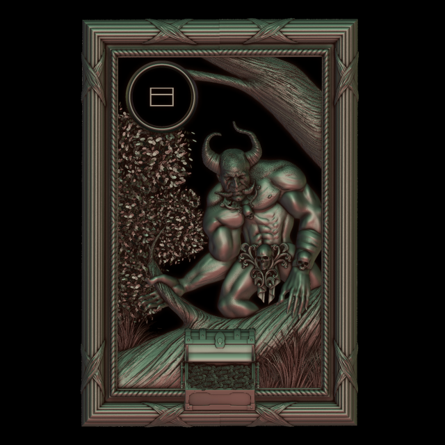 relief 3Dプリントモデル .c4d .max .obj .3ds .fbx .stl .blend 