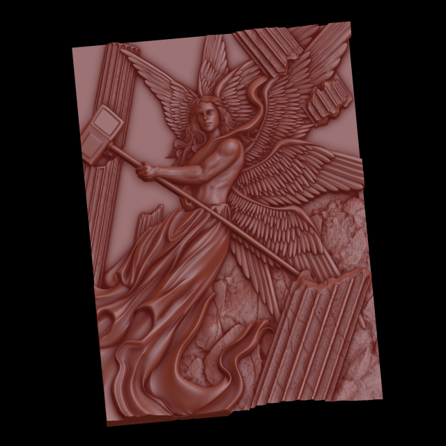 relief 3D Print Model .c4d .max .obj .3ds .fbx .stl .blend 