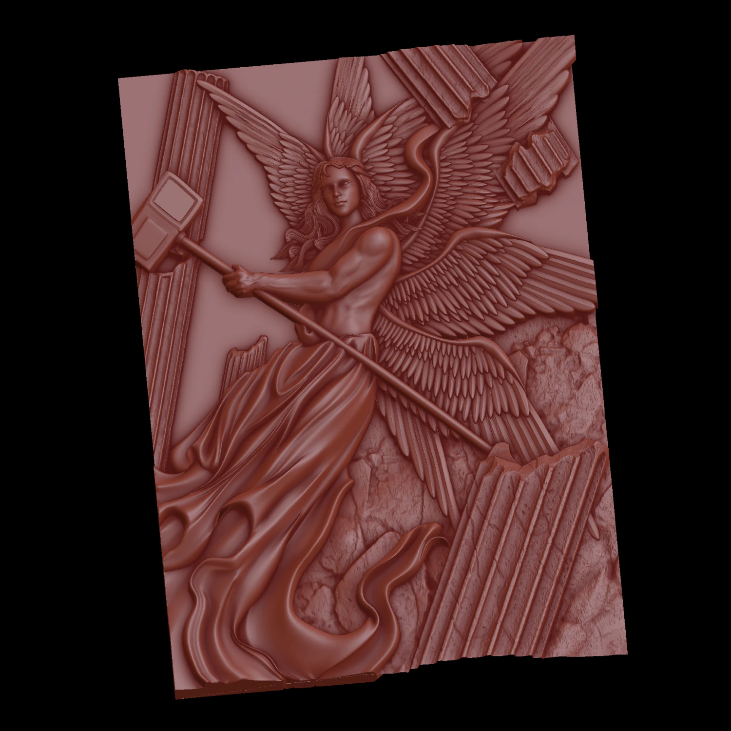 relief 3D Print Model .c4d .max .obj .3ds .fbx .stl .blend 
