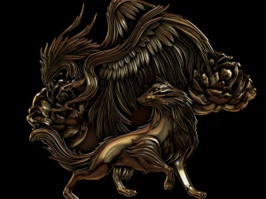 宽慰 3D 打印模型