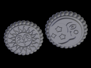 relief 3Dプリントモデル