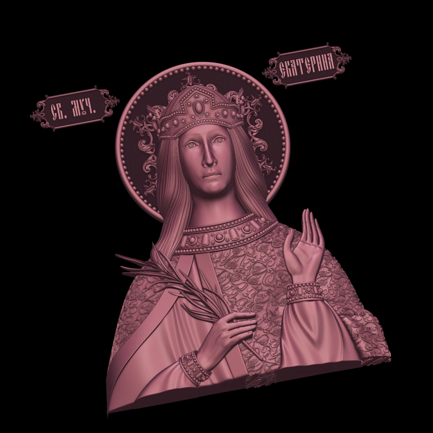 relief 3D Print Model .c4d .max .obj .3ds .fbx .stl .blend 