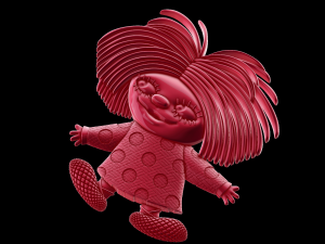 relief 3Dプリントモデル
