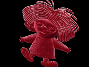 relief 3Dプリントモデル