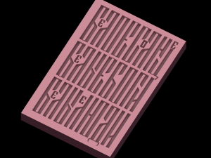 relief 3D प्रिंट मॉडल