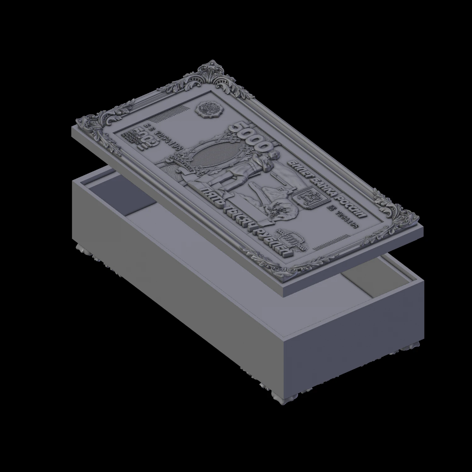 relief 3D Print Model .c4d .max .obj .3ds .fbx .stl .blend 
