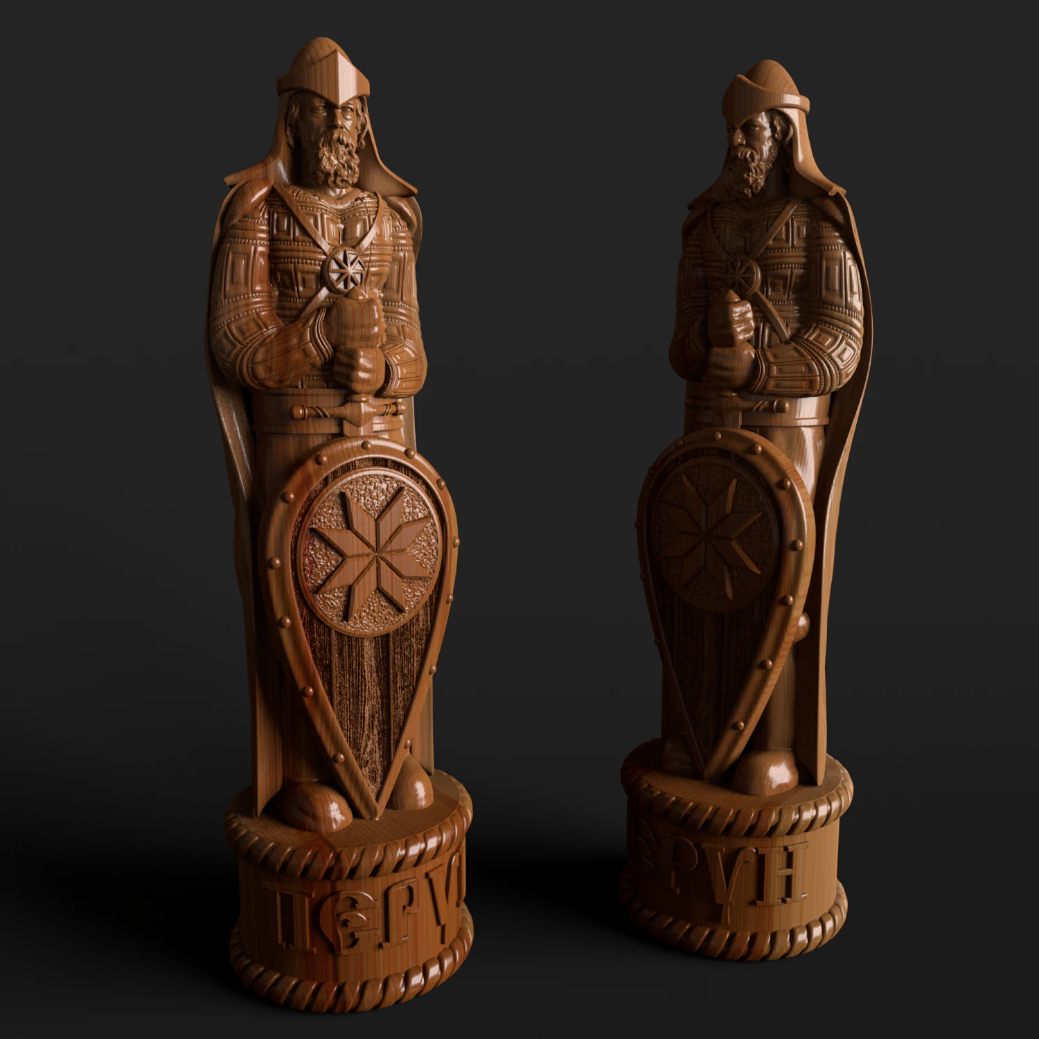 перун 3D Принт Модель .c4d .max .obj .3ds .fbx .stl .blend 