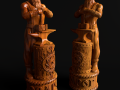 44 3D-printmodel