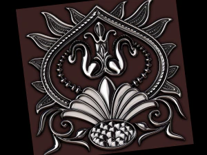 10-15世纪的壁画 3D 打印模型