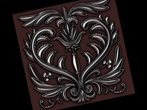 10～15世紀のフレスコ画 3Dプリントモデル