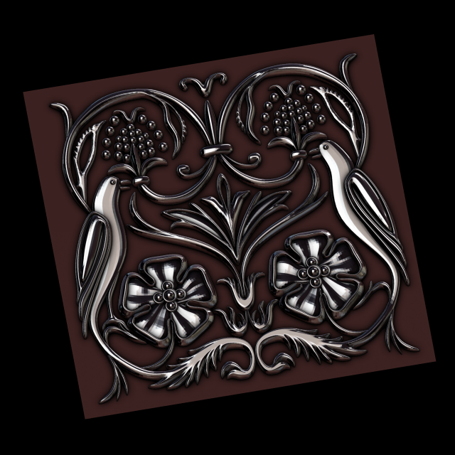frescoes of the 10-15 century 3D प्रिंट मॉडल .c4d .max .obj .3ds .fbx .stl .blend
