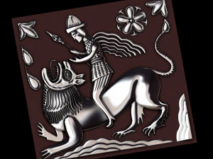 afrescos do s&eacute;culo 10-15 Modelo de Impressão 3D