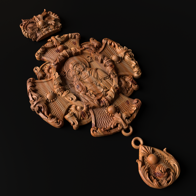 relief Model Cetak 3D .c4d .max .obj .3ds .fbx .stl .blend 