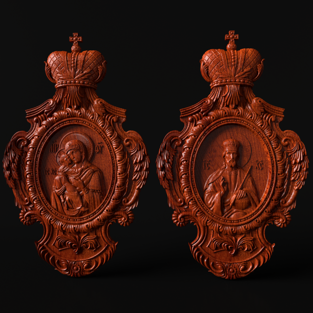 relief 2in1 3Dプリントモデル .c4d .max .obj .3ds .fbx .stl .blend 