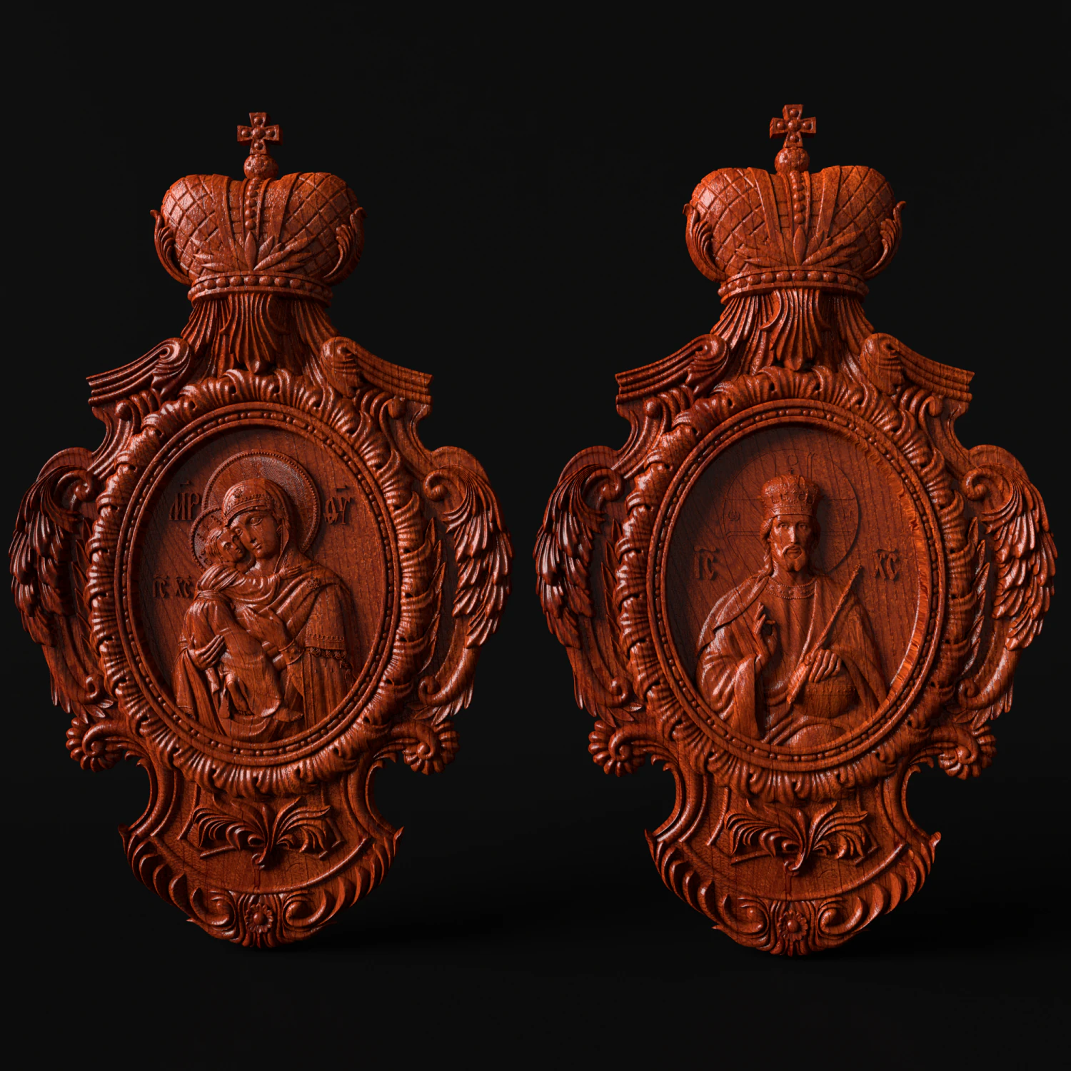 relief 2in1 3D Print Model .c4d .max .obj .3ds .fbx .stl .blend 