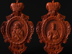 рельєф 2в1 3D Принт Модель