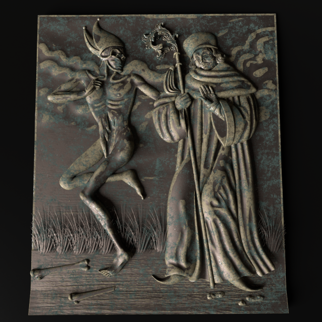 relief 3Dプリントモデル .c4d .max .obj .3ds .fbx .stl .blend 