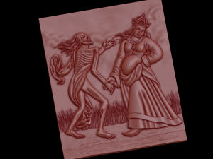 relief Modelo de Impressão 3D