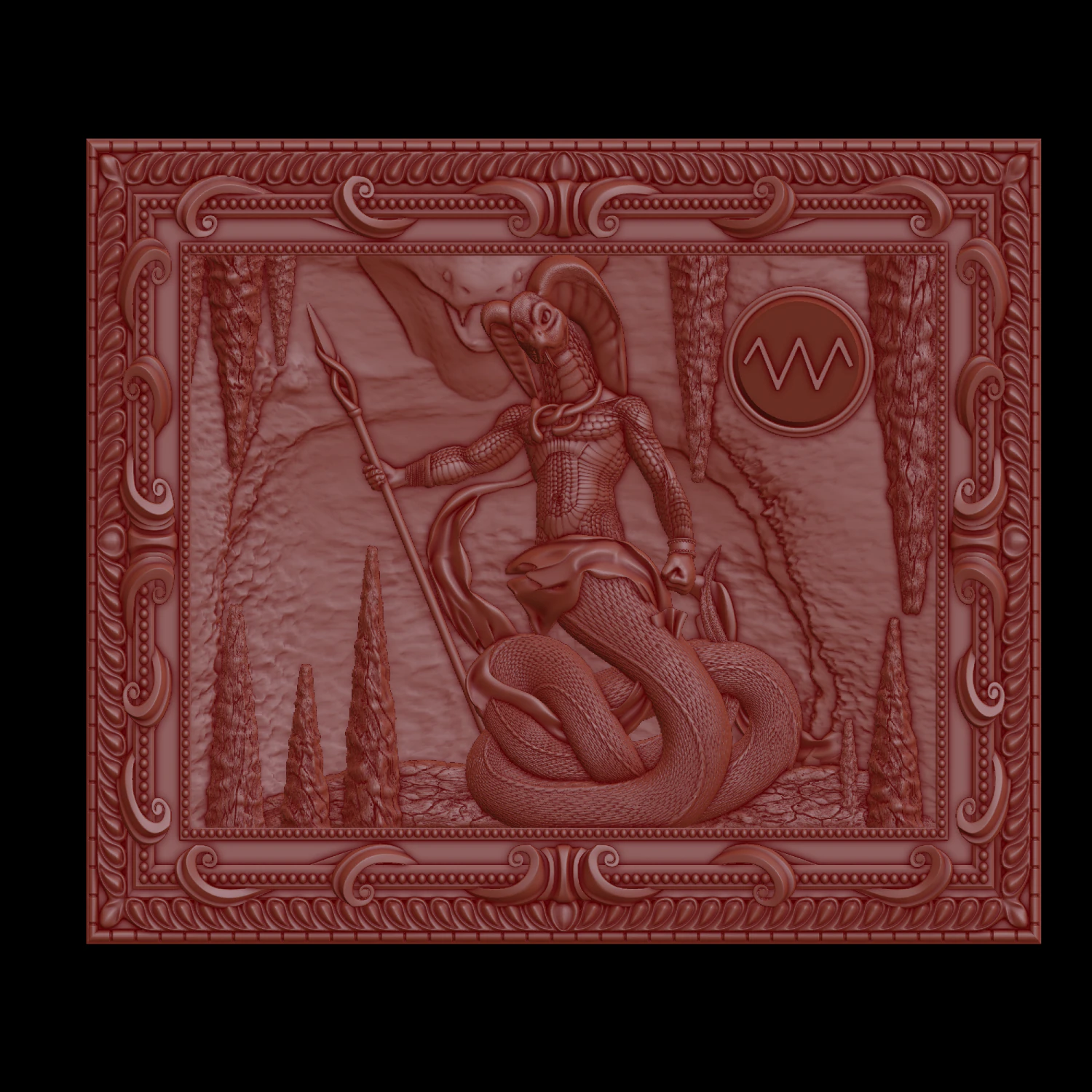relief 3D Print Model .c4d .max .obj .3ds .fbx .stl .blend 