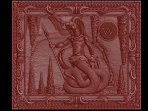 relief 3D Print Model