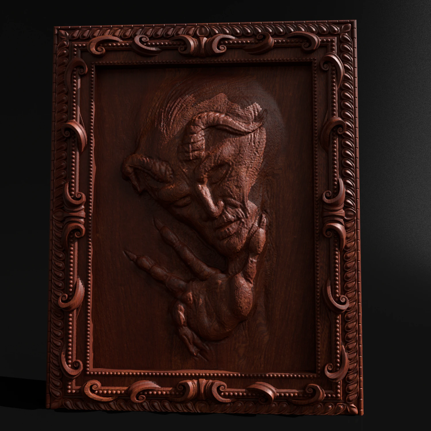relief 3D Print Model .c4d .max .obj .3ds .fbx .stl .blend