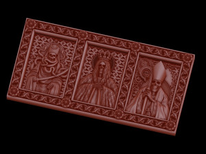 relief 3Dプリントモデル