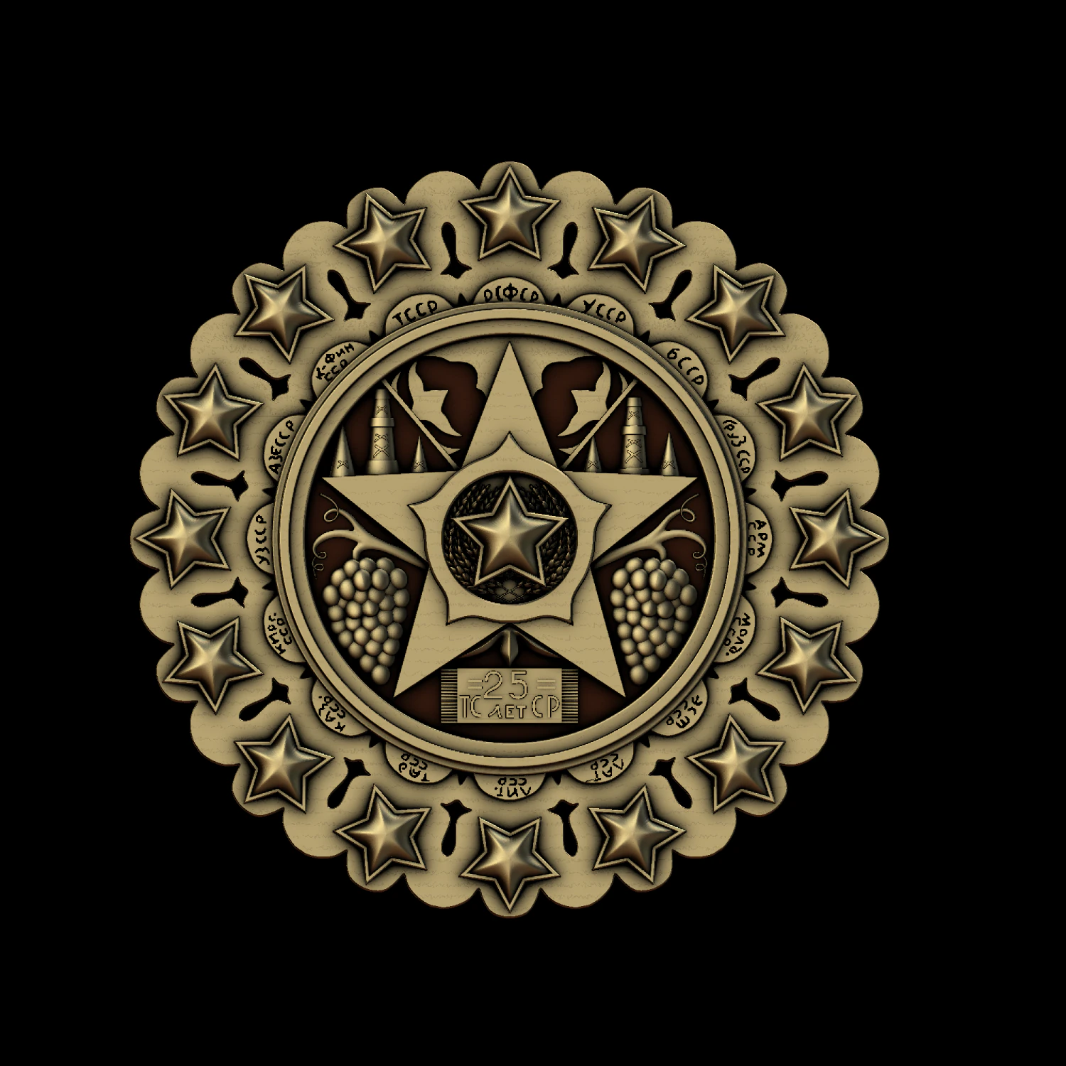 relief 3D Print Model .c4d .max .obj .3ds .fbx .stl .blend