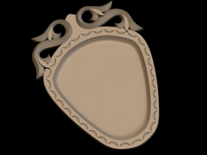 relief 3D-Druckmodell